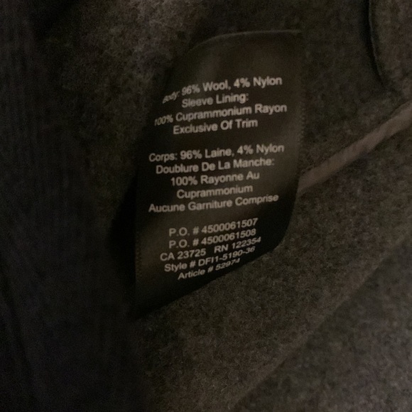 Babaton Navy Cormac Coat - Picture 5 of 5